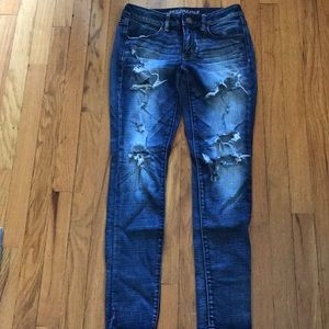 American Eagle Distressed Jeggings, 8